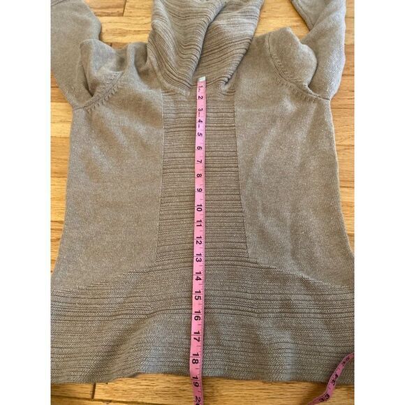 Calvin Klein, women's being cowl neck long sleeve pullover cotton sweater sz med - Picture 7 of 9